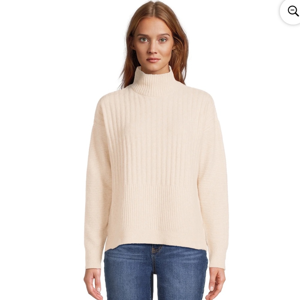 Time and Tru Mock Neck Sweater NWT